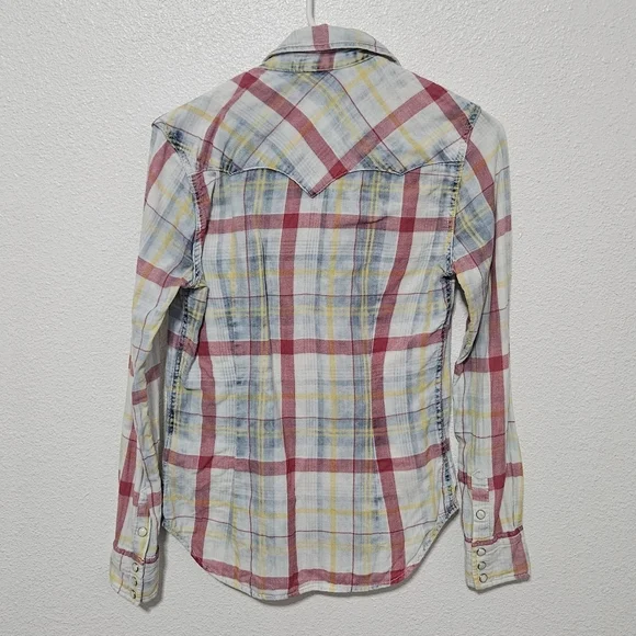 True Religion Western style snap button-down size xs - Picture 14 of 16